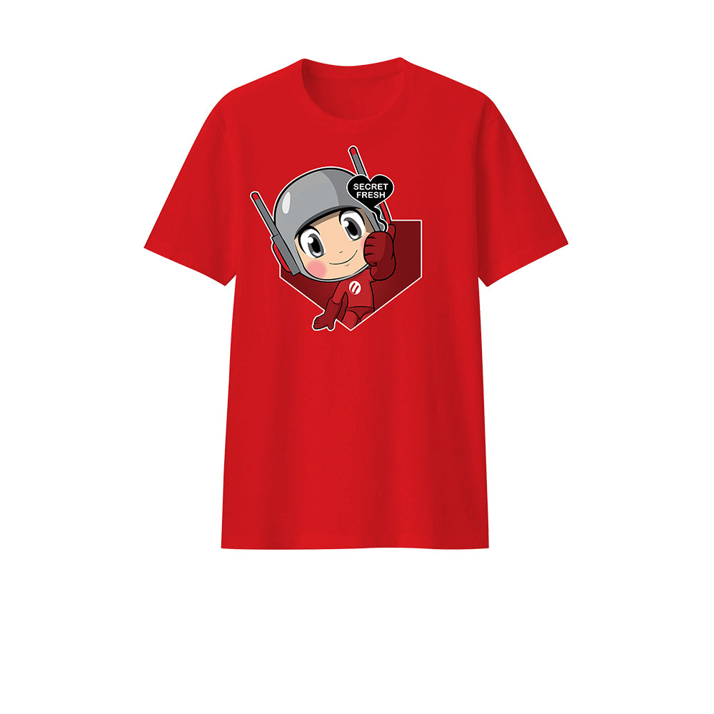 CHERRY x Secret Fresh T-Shirt (Red)