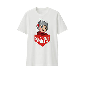 Cherry x Secret Fresh T-Shirt - (White)