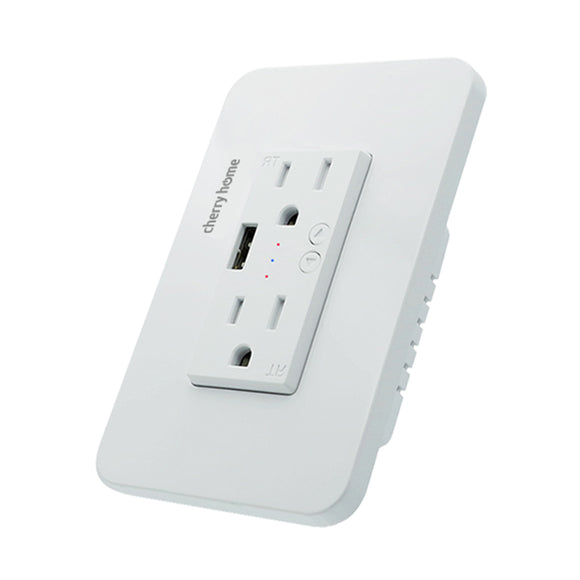 Cherry Home Wall Smart Socket with USB