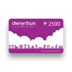 CHERRY ROAM Credit Voucher Card P2500