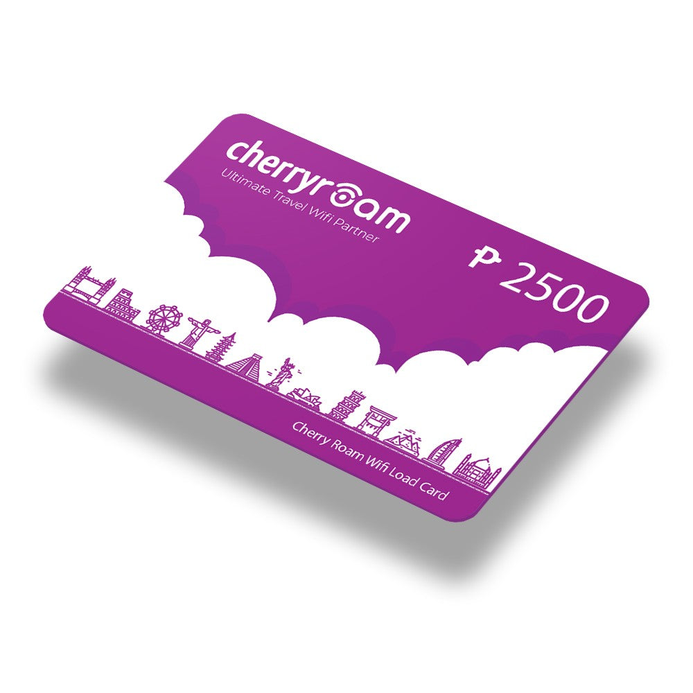 CHERRY Roam Credit Voucher Card P2500